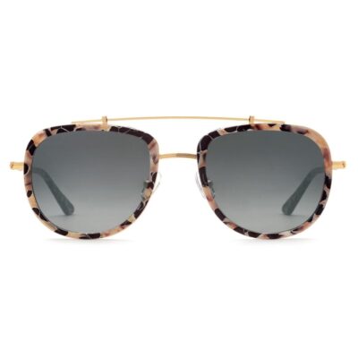 KREWE Women’S | Breton | Matte Crema 24K Mirrored